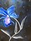 Blue Orchid (24" X 36" acrylic on canvas)